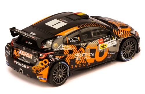 TOYOTA GR YARIS Rally2 #1 M.Potty - R.Herman Ypres Rally 2024