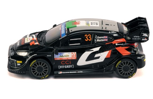 TOYOTA GR YARIS Rally1 Hybrid #33 E.Evans - S.Martin Winner Rally Japan 2024 