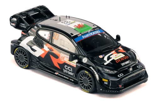 TOYOTA GR YARIS Rally1 Hybrid #33 E.Evans - S.Martin Winner Rally Japan 2024 