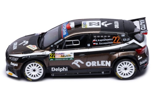 ŠKODA FABIA RS Rally2 #22 K.Kajetanowicz - M.Szczepaniak Rally Japan 2024