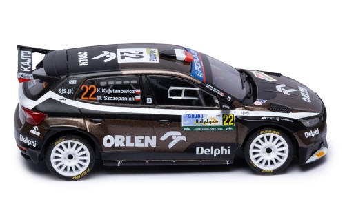 ŠKODA FABIA RS Rally2 #22 K.Kajetanowicz - M.Szczepaniak Rally Japan 2024