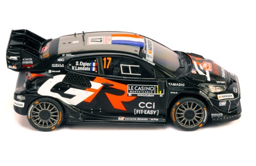 TOYOTA GR YARIS Rally1 #17 S.Ogier - V.Landais Winner Rallye Monte-Carlo 2025