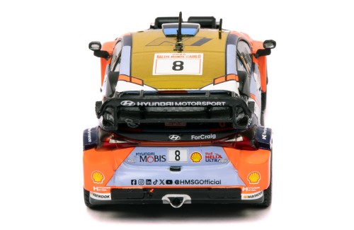HYUNDAI i20 N Rally1 #8 O.Tänak / M.Järveoja Rallye Monte-Carlo 2025