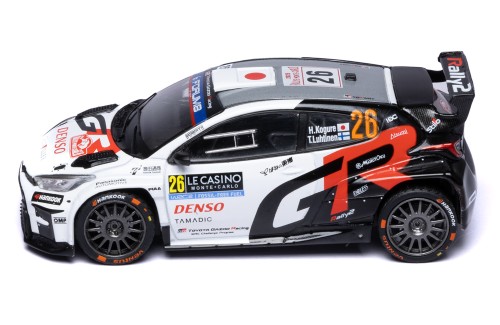 TOYOTA GR YARIS Rally2 #26 H.Kogure / T.Luhtinen Rallye Monte-Carlo 2025