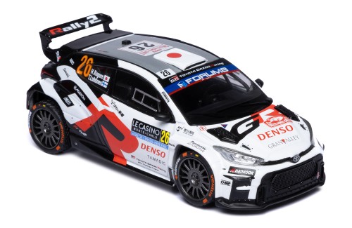TOYOTA GR YARIS Rally2 #26 H.Kogure / T.Luhtinen Rallye Monte-Carlo 2025