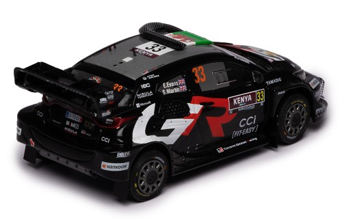 TOYOTA GR YARIS Rally 1 #33 E.Evans - S.Martin Winner Rally Kenya 2025