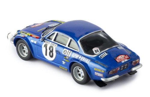 ALPINE RENAULT 1800S #18  J-C.Andruet - M.Petit Winner Rallye Monte-Carlo 1973 with Figurines