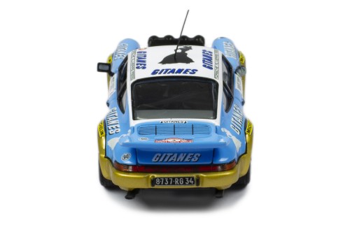 PORSCHE 911 CARRERA RS #3 J.P.Nicolas - V.Laverne Winner Rallye Monte-Carlo 1978 with Figurines