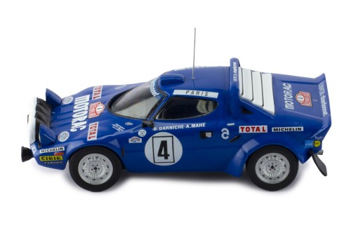 LANCIA STRATOS HF #4 B.Darniche-A.Mahe Winner Rallye Monte-Carlo 1979 with Figurines 