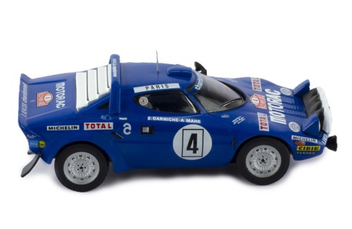 LANCIA STRATOS HF #4 B.Darniche-A.Mahe Winner Rallye Monte-Carlo 1979 with Figurines 