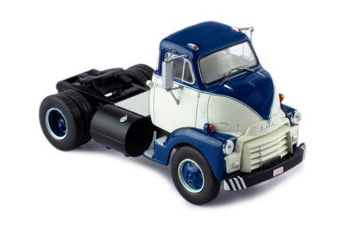 GMC 950 COE 1954 White and Blue