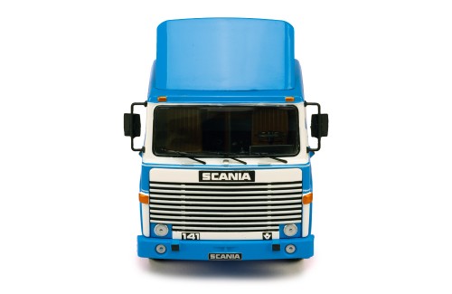 SCANIA LBT 141 1976 (with roof spoiler) Blue and White 