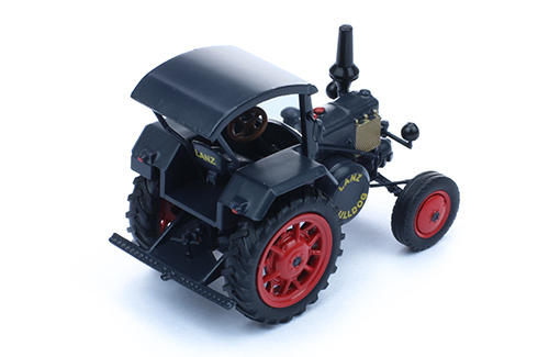 LANZ BULLDOG D 7506A ALLZWECK 1952 Dark Grey and Red