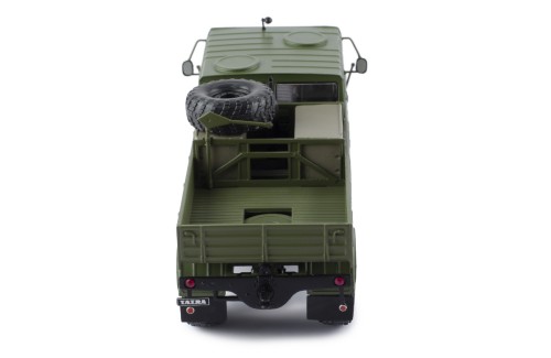 TATRA - 813 NVA 6x6 Truck Cassonato Double Cabine 3-Assi 1968 Military Green