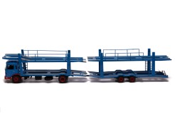 MAN (Car transporter with trailer) 1970 Blue and Red