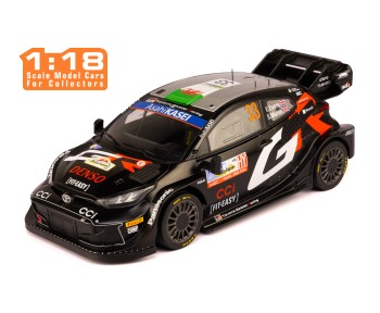 TOYOTA GR YARIS Rally1 Hybrid #33 E.Evans - S.Martin Winner Rally Japan 2024 