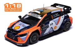 HYUNDAI i20 N Rally1 #8 O.Tänak - M.Järveoja Rallye Monte-Carlo 2025 (with night lights)