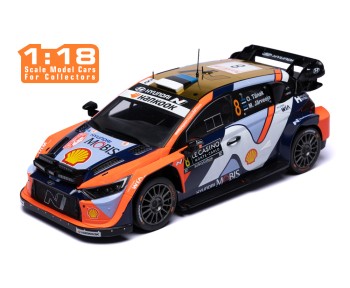 HYUNDAI i20 N Rally1 #8 O.Tänak - M.Järveoja Rallye Monte-Carlo 2025 (with night lights)