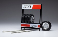 SET of 4 WHEELS 1/18 - BBS Silver