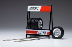 SET of 4 WHEELS 1/18 - BBS Silver