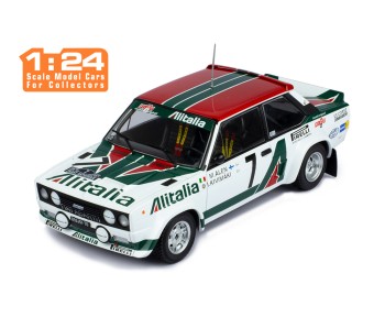 FIAT 131 Abarth #7 M.Alen-I.Kivimäki Rally Acropolis 1978