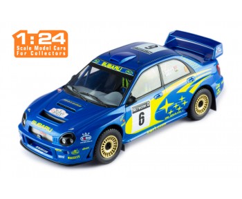 SUBARU IMPREZA S7 WRC 2001 #6 P.Solberg - P.Mills Rally of Great Britain 2001