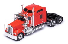 KENWORTH W900 1990 Black (with big sleeper) - Red