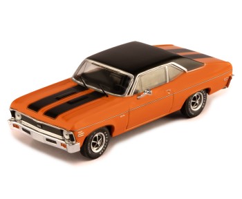 CHEVROLET NOVA SS 1971 Orange and Black