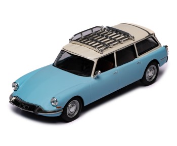 CITROËN ID19 BREAK 1960 Light Blue and White