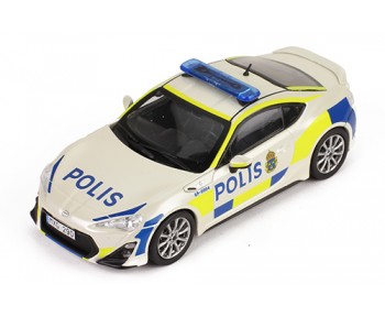 TOYOTA GT86 TRD VERSION SWEDEN POLICE CAR 2013