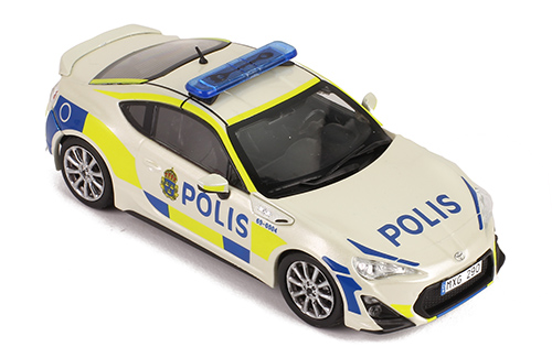 TOYOTA GT86 TRD VERSION SWEDEN POLICE CAR 2013