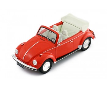 VOLKSWAGEN SUPER BEETLE 1973 CONVERTIBLE RED