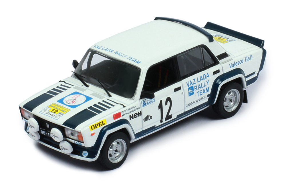 Ixo 1:43 Lada 2105 #12 brundza/girdauskas-Rally Sweden 1983 