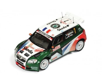 Škoda Fabia S2000 #7 N. Vouilloz - B. Veillas 3rd Rally Monte Carlo 2010