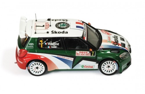 Škoda Fabia S2000 #7 N. Vouilloz - B. Veillas 3rd Rally Monte Carlo 2010