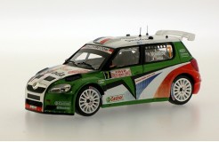 Škoda Fabia S2000 #7 N. Vouilloz - B. Veillas 3rd Rally Monte Carlo 2010