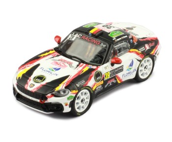 FIAT Abarth 124 RGT #39 L. Caprasse - R.Herman Rallye Monte-Carlo 2020