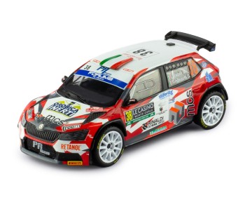 ŠKODA FABIA Rally2 #38 M.Locatelli - S.Tiraboschi Rallye Monte-Carlo 2024
