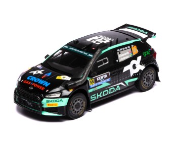 ŠKODA FABIA Rally2 (2023) #22 G.Greensmiith - J.Andersson Winner WRC2 Safari Rally Kenya 2024 