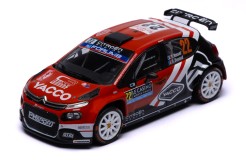 CITROËN C3 Rally2 #22 Y.Rossel - A.Dunand Winner Rallye WRC2 Monte-Carlo 2025