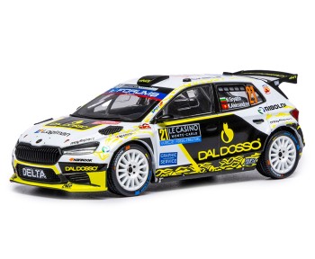 ŠKODA FABIA RS Rally2 #21 N.Gryazin - K.Aleksandrov Rallye Monte-Carlo 2025
