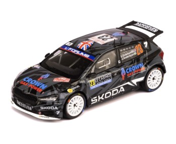 ŠKODA FABIA RS Rally2 #23 G.Greensmith - J.Andersson Rallye Monte-Carlo 2025 
