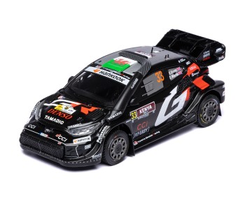 TOYOTA GR YARIS Rally 1 #33 E.Evans - S.Martin Winner Rally Kenya 2025