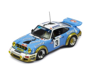 PORSCHE 911 CARRERA RS #3 J.P.Nicolas - V.Laverne Winner Rallye Monte-Carlo 1978 with Figurines