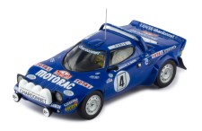 LANCIA STRATOS HF #4 B.Darniche-A.Mahe Winner Rallye Monte-Carlo 1979 with Figurines 