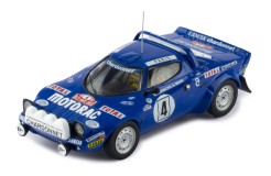 LANCIA STRATOS HF #4 B.Darniche-A.Mahe Winner Rallye Monte-Carlo 1979 with Figurines 