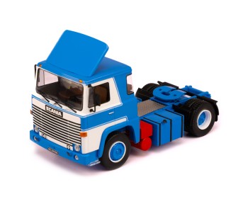SCANIA LBT 141 1976 (with roof spoiler) Blue and White 