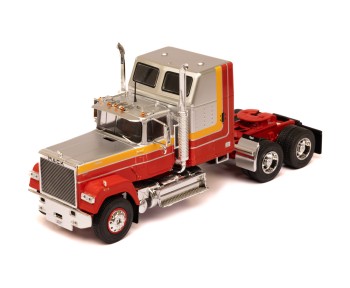 MACK SUPERLINER MAGNUM 1985 Red and Silver