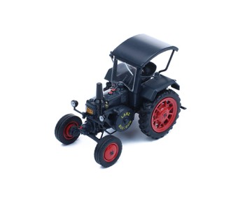 LANZ BULLDOG D 7506A ALLZWECK 1952 Dark Grey and Red